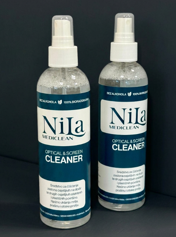 NiLa MediClean Optical & Screen Cleaner — dvije boce sredstva za čišćenje zaslona